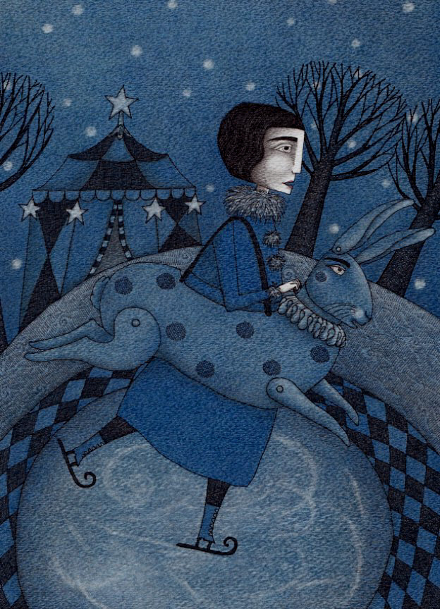 Illustration made by Judith Clay, german artist